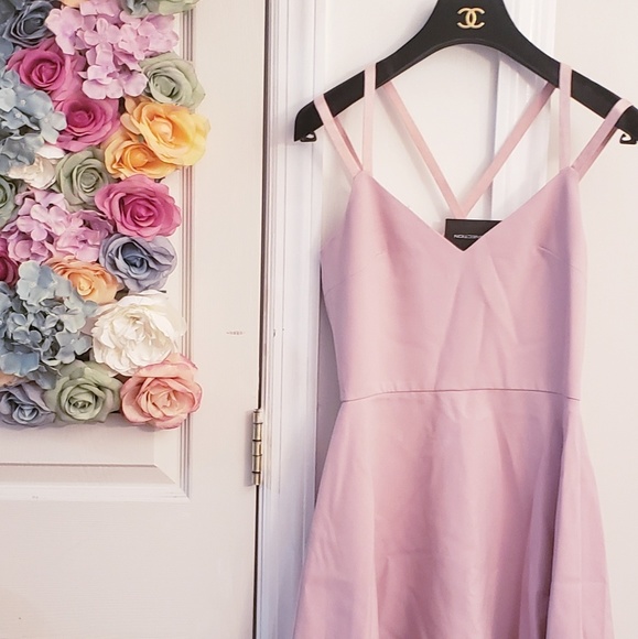 french connection women's whisper light sleeveless strappy stretch mini dress